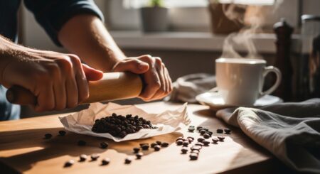 How to Grind Coffee Beans Without Grinder (When You’re Stuck but Still Need That Coffee)